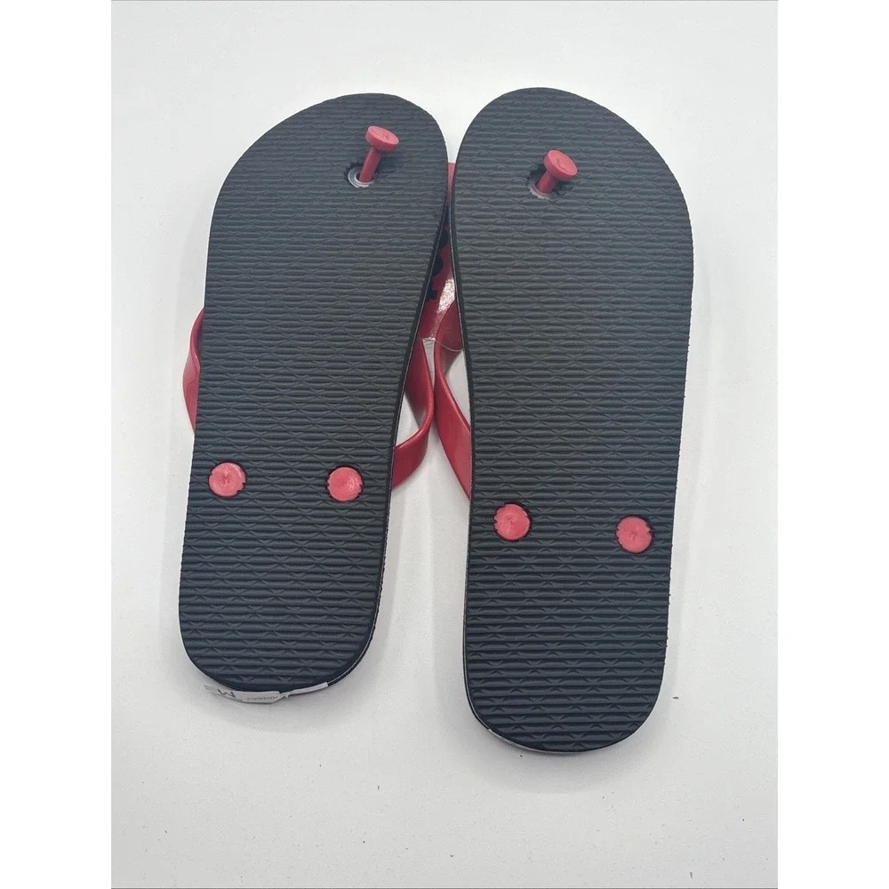 Foco Nebraska Cornhuskers Unisex Flip Flops Size Adult Medium